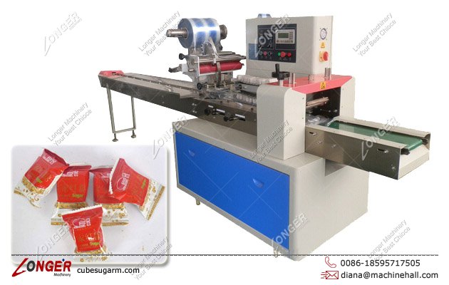 Horizontal Flow Cube Sugar Packaging Machine